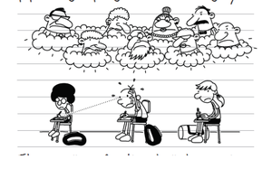 Nana Heffley and Greg's Relatives are watching Greg during the test.png